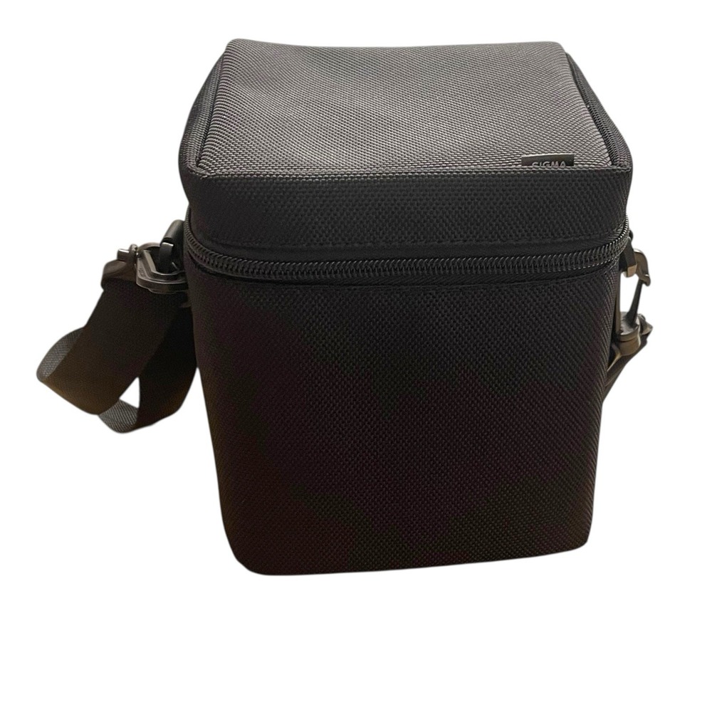 Sigma Padded Soft Lens Case for Sigma Lens‎ 6.5" Black MINT